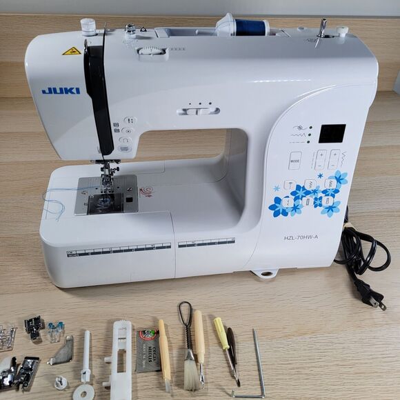 Juki Sewing Machine HZL-70HW-A Quilting Computerized Auto Needle Threader Case - Picture 9 of 12